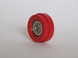 Monolithic rubber rolls series "80", 80 Shore A red