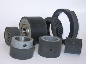 Rouleaux d'alimentation, bandages et pneus de tecrolls